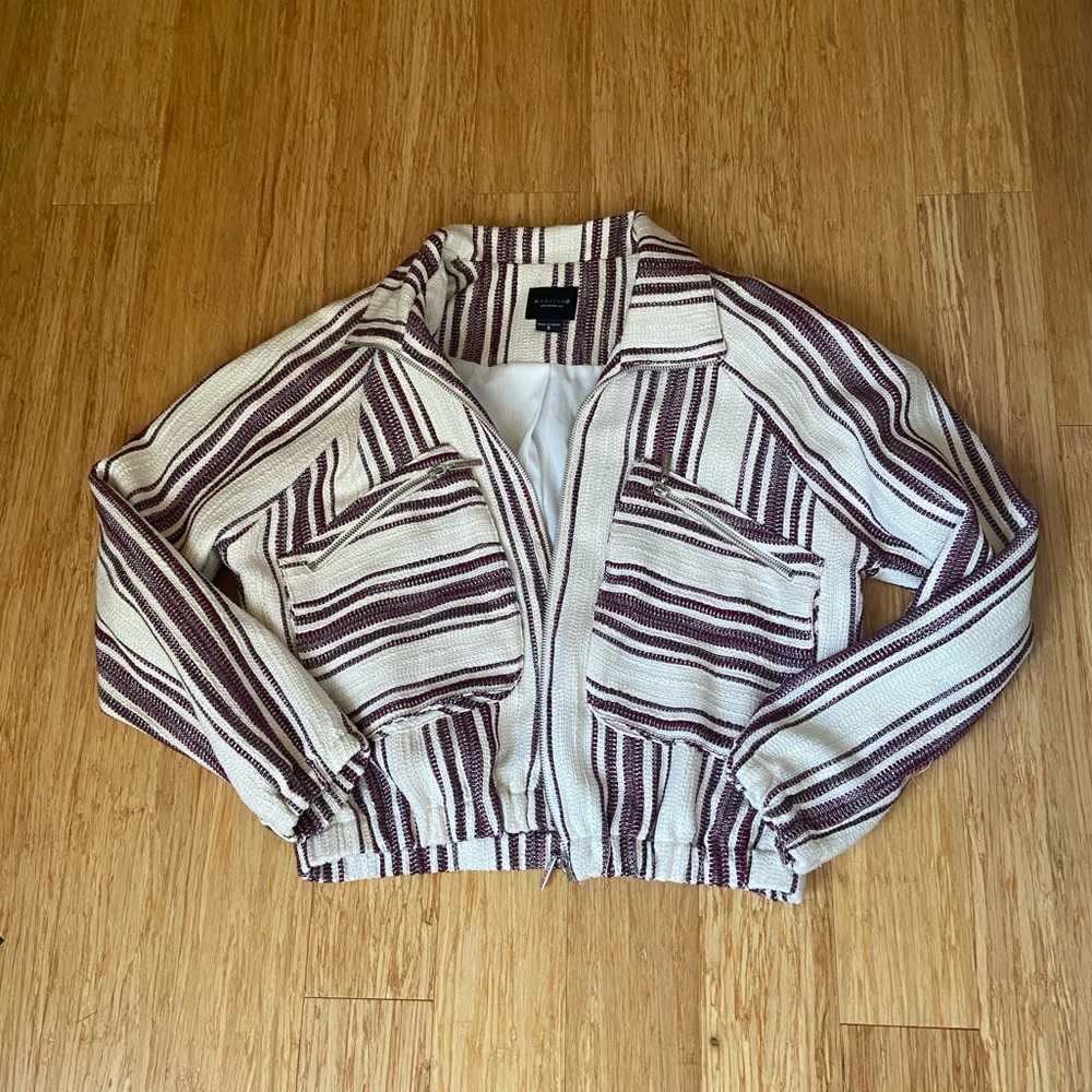 Guess by Marciano Embroidered Bomber Jacket